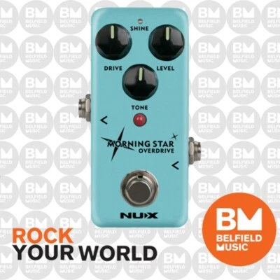 NU-X Morning Star Overdrive Mini Effects Pedal w/ Switchable Circuit - NUX - image 1 of 3