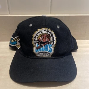 Vintage Cleveland Holzbuchsen Mütze Herren schwarz Druckknopflasche IHL Hockey Logo Zephyr - Bild 1 von 6