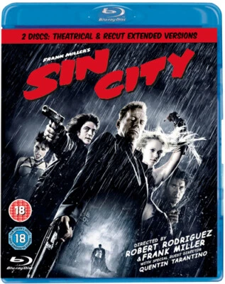 Sin City Blu-ray (2009) Bruce Willis, Tarantino (DIR) cert 18 2 discs - Image 1 of 2