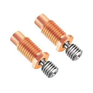 Metall gewinde V6 Hotend Upgrade Bi-Metal-Hitzebruch Titan legierung und Kupfer - Bild 1 von 12