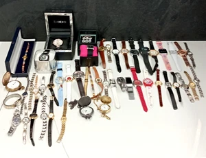 Large Assorted Watch Collection Vintage & Modern Collectable Pre-Owned Untested - Picture 1 of 7