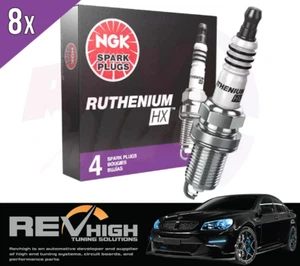 8x NGK Ruthenium HX 92400 Spark Plugs (FR7BHX-S) - Bild 1 von 6