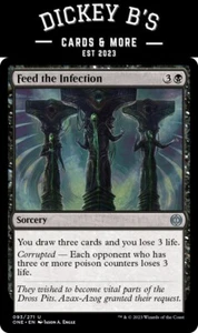 Magic: The Gathering Phyrexia: All Will Be One #93 Feed the Infection 4X Playset - Bild 1 von 1
