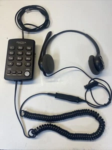 Plantronics T110 Jednoliniowa klawiatura telefoniczna z / H261N Zestaw słuchawkowy Odnowienie / gwarancja - Zdjęcie 1 z 2