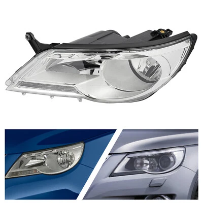 Headlamp Left Side Headlight For Volkswagen Tiguan 2009-2011 5n1941031ac Foto 1 de 4
