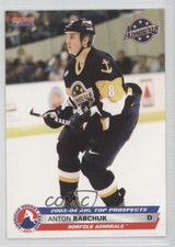 2003-04 Choice AHL Top Prospects Anton Babchuk #01 Rookie RC