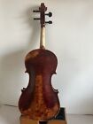 New 4/4 violin Stradi model flamed maple back spruce top hand carved K3926