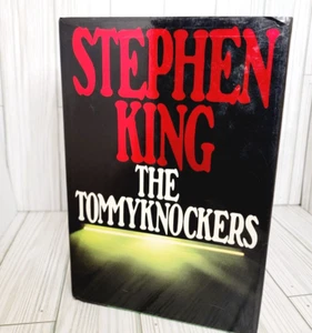 The Tommy Knockers Stephen King 1987 Red Font Hardcover Dust-jacket Horror - Picture 1 of 8
