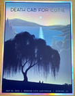 AUTHENTIC DEATH CAB FOR CUTIE Rainbow Foil AP POSTER Redding CA 2025 LTD #3/10