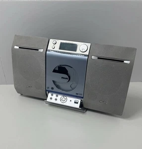 Philips MCM275 Micro Stereo System CD Radio w/ Speakers MP3 NO Remote - Tested - Picture 1 of 15