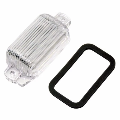 License Plate Gas Door Lamp Housing Lens And Gasket 1964-72 Chevelle Firebird - Image 1 of 4