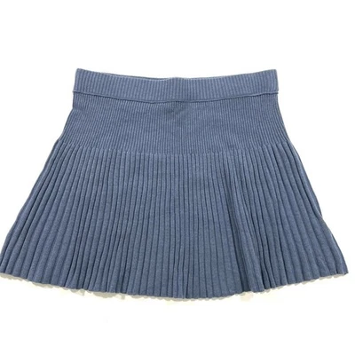 New Aerie Take Charge Circle Sweater Skirt Size Medium Blue - Image 1 of 4