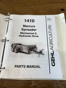 Gehl 1410 Manure Spreader Mech/Hydraulic Parts Manual Form No. 908045 Revision B - Picture 1 of 5