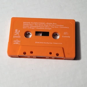 ICP Riddle Box Orange Cassette Tape Insane Clown Posse Vintage 1995 - Imagen 1 de 3
