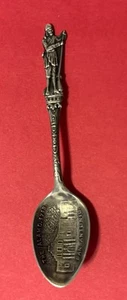 Davy Crockett Alamo Sterling Silver 7.1g 3,75” Souvenir Spoon - Picture 1 of 9