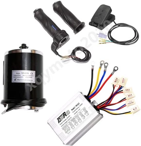 1000W 48V Brush Electric Motor Controller Kit For Scooter ATV E-Bike - Picture 1 of 24