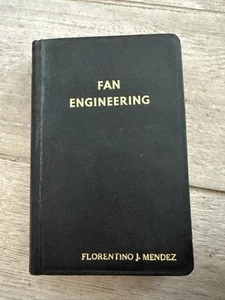 Fan Engineering Handbook 7th Edition Buffalo Forge Company 1979 Leather Bound - Picture 1 of 7