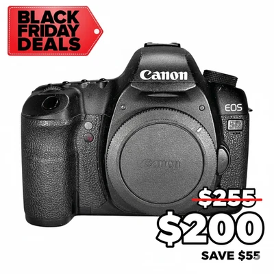 [Justo] Cuerpo de cámara réflex digital de fotograma completo Canon EOS 5D Mark II 21,1 MP - Leer descripción Foto 1 de 4