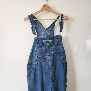 Salopette vintage Y2K senza confini lunghezza intera grande 100% cotone - Foto 1 di 7