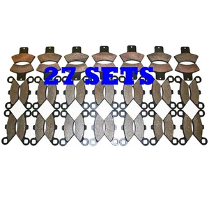 27 Sets 2001 2002 Polaris 400 Xplorer Front And Rear Brake Pads - Picture 1 of 3