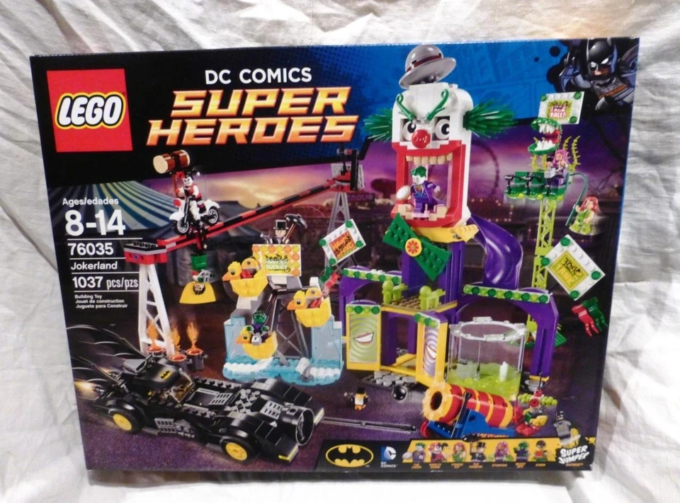 LEGO 76035 JOKERLAND DC Comics супергерои запечатанный бокс-сет снят с производства BATMAN + + - Изображение 1 из 3