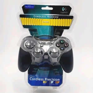 Logitech Cordless Precision Controller PlayStation 2 PS2 Wireless 2,4GHz NOS - Bild 1 von 9