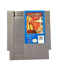 Indiana Jones and the Temple of Doom - Authentic Nintendo NES Game - Picture 1 of 3