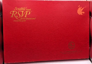 Scrabble RSVP 3-Dimensional Crossword Game 1970 Selchow & Righter Complete Game! - Picture 1 of 8