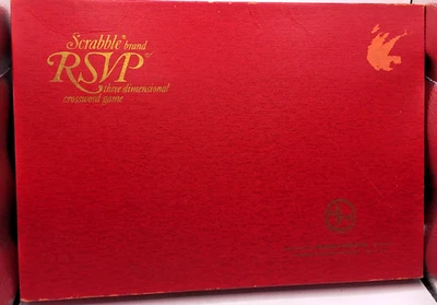 Scrabble RSVP 3-Dimensional Crossword Game 1970 Selchow & Righter Complete Game! - Image 1 of 4