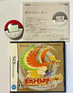 Nintendo DS Pokémon pokemon Heart gold with Poke Walker boxed NDS From Japan - Picture 1 of 6