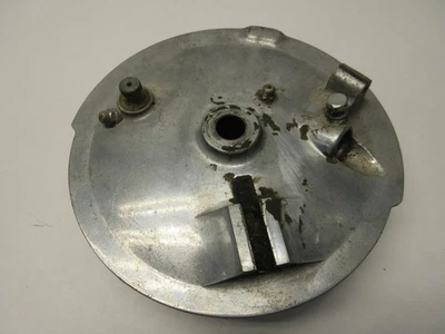 1964-1966 YAMAHA YA6 YA 6 FRONT WHEEL BRAKE PANEL - Image 1 of 4