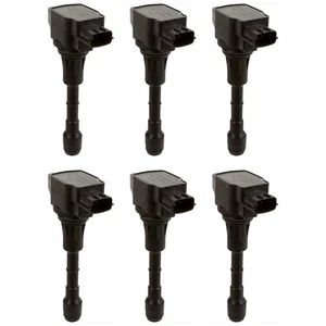 SET-DELGN10244-6 Delphi Ignition Coils Set of 6 for Nissan Maxima INFINITI QX60 - Picture 1 of 12