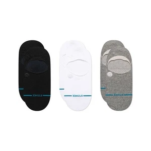 Stance 3 Pack Black Grey White Icon No Show Socks Women’s Size Small 5-7.5 - Picture 1 of 4