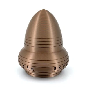 Kecksburg Acron UFO Incident Inspired 3D Printed Model in Copper Brown Metallic - Picture 1 of 24