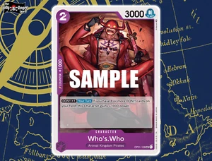 OP01-109 - Who's.Who | Juego de cartas de una pieza - Imagen 1 de 2
