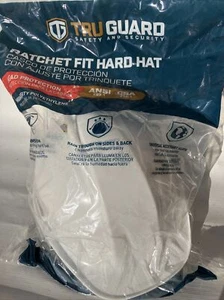 TruGuard HP14130-TV Hard Hat, Cap Style, Ratchet Adjustment, White - Quantity 1 - Picture 1 of 5