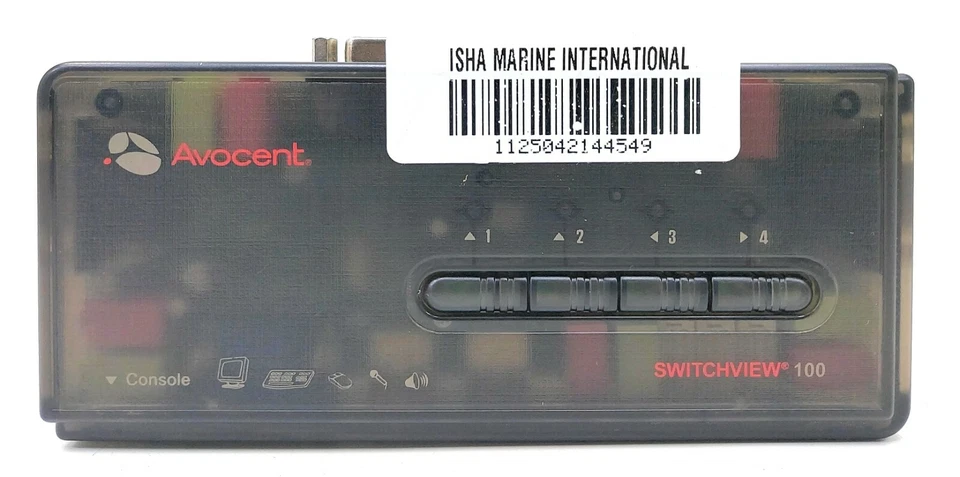 Avocent Switchview-100 4 Port KVM Switch - Image 1 of 4