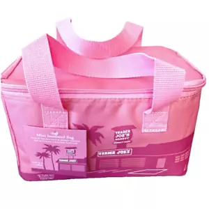 TRADER JOE'S Mini Insulated 🩷 Tote Bag LIMITED EDITION PINK 1.5Gal - Picture 1 of 2