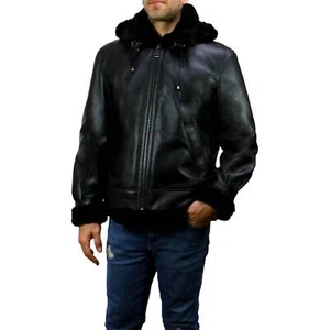 Giacca uomo BARYA NEW YORK B-3 montone shearling - Foto 1 di 3