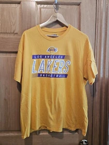 Vintage Majestic NBA Los Angeles Lakers LeBron James Shirt Size 2XL - Picture 1 of 3
