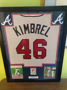 MAGLIA CRAIG KIMBRELL FIRMATA HOME CREAM BRAVES CON PATCH CARD - Foto 1 di 3