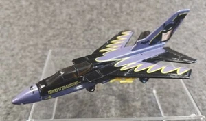 Vintage Matchbox Tornado DC Batman Jet Aircraft Black Purple Die Cast 2000 - Picture 1 of 9