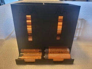 AA - AAA Battery Storage Dispenser Case Holder Box Organizer 3D Printed - Picture 1 of 3