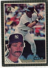 Don Mattingly 1985 Donruss Action All-Stars Caed #48 Jumbo New York Yankees