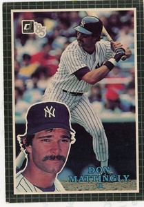 Don Mattingly 1985 Donruss Action All-Stars Caed #48 Jumbo New York Yankees