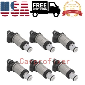 06164-P8A-A00 12541214 6X Fuel Injectors For Honda Accord Odyssey Civic Acura CL - Picture 1 of 8