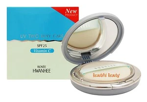 Rosee Hwanhee UV Two Way Cake Spf 25 with Vitamin C Complex plus Refill & Puff - Picture 1 of 2