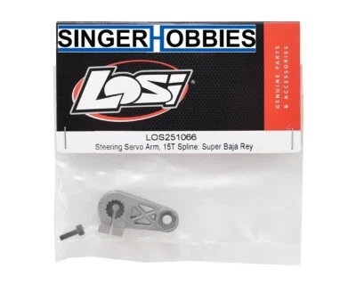 LOSI LOS251066 Super Baja Rey Steering Servo Arm (15T) HH - Image 1 of 2