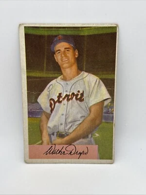1954 Bowman - #7 Walt Dropo - Image 1 of 2