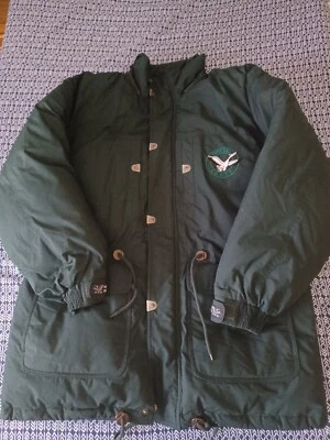 Triple Fat Goose Down Puffer Coat Jacket Green Medium *No Hood* Great Condition  - Image 1 of 4